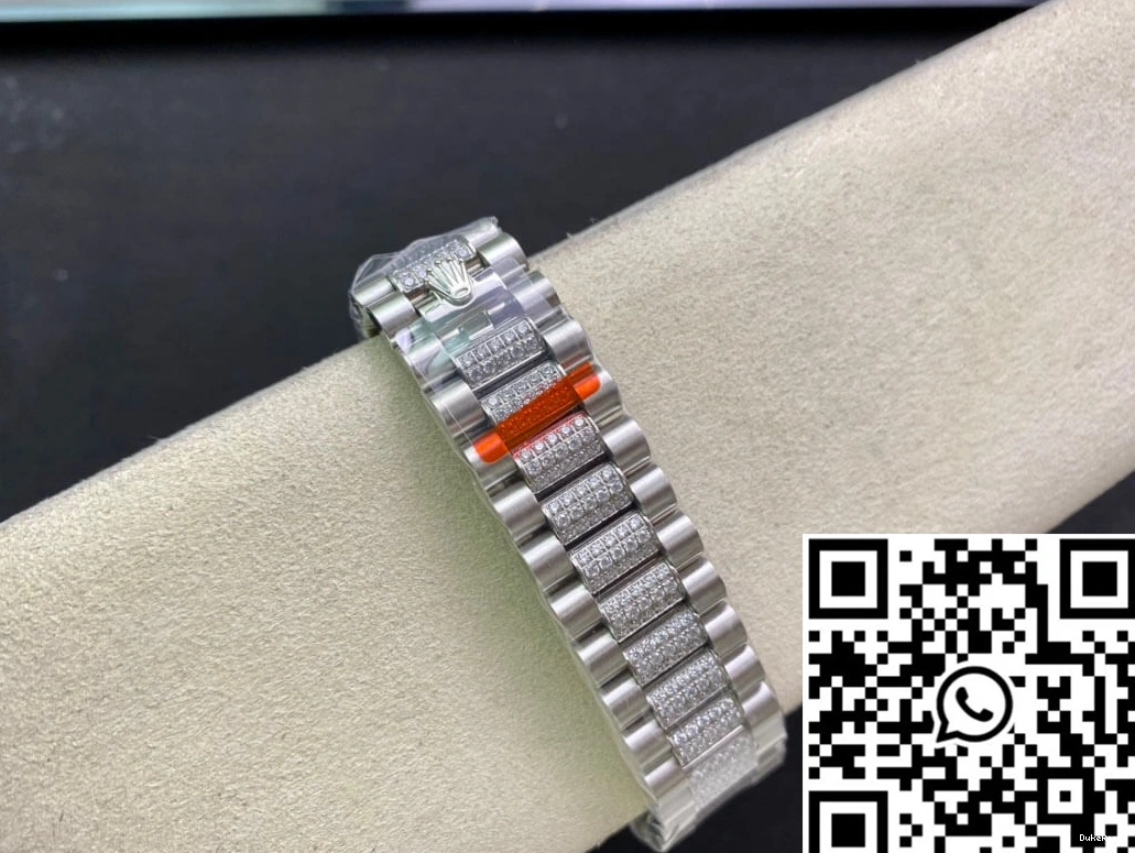 Bezel M128349RBR-0026 Factory Rolex Diamond-Set EW Day Date 0428